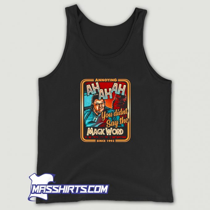 Vintage Jurassic Park Annoying Since 1993 Tank Top