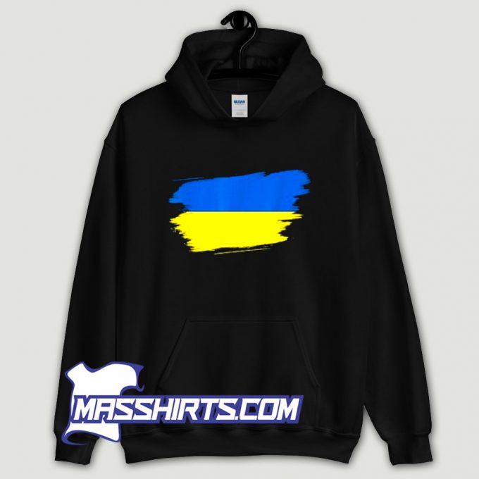 Vintage Ukraine Flag Hoodie Streetwear