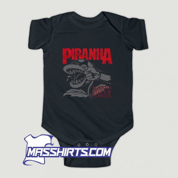 Walk Piranha Baby Onesie