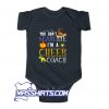 You Dont Scare Me Im A Cheer Coach Baby Onesie