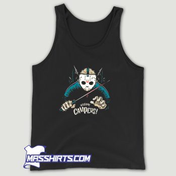 Awesome Welcome Campers Jason Voorhees Tank Top