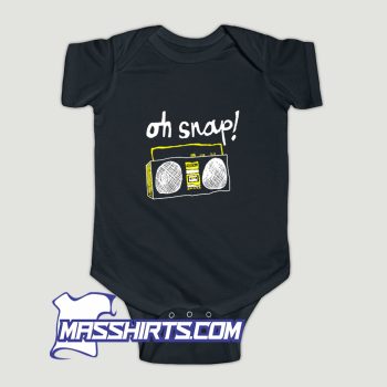 Biz Markie Oh Snap Funny Baby Onesie