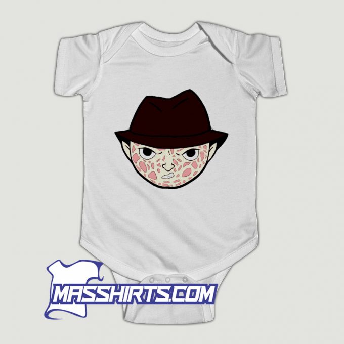 Chibi Freddy Krueger Baby Onesie