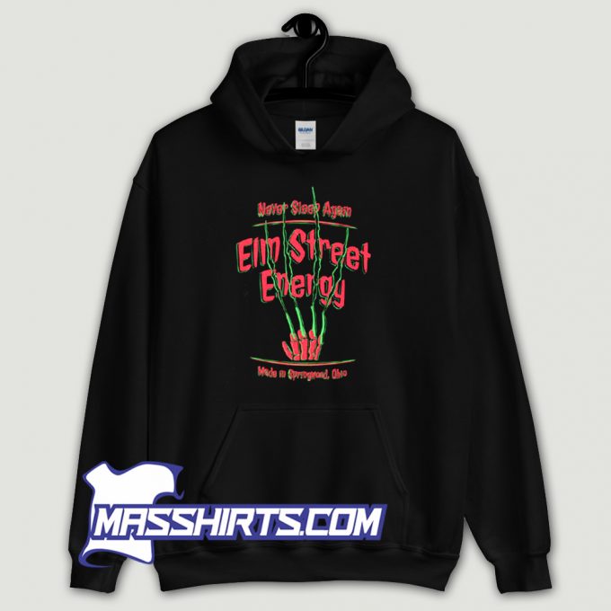 Elm Street Energy Drink Hoodie Streetwear