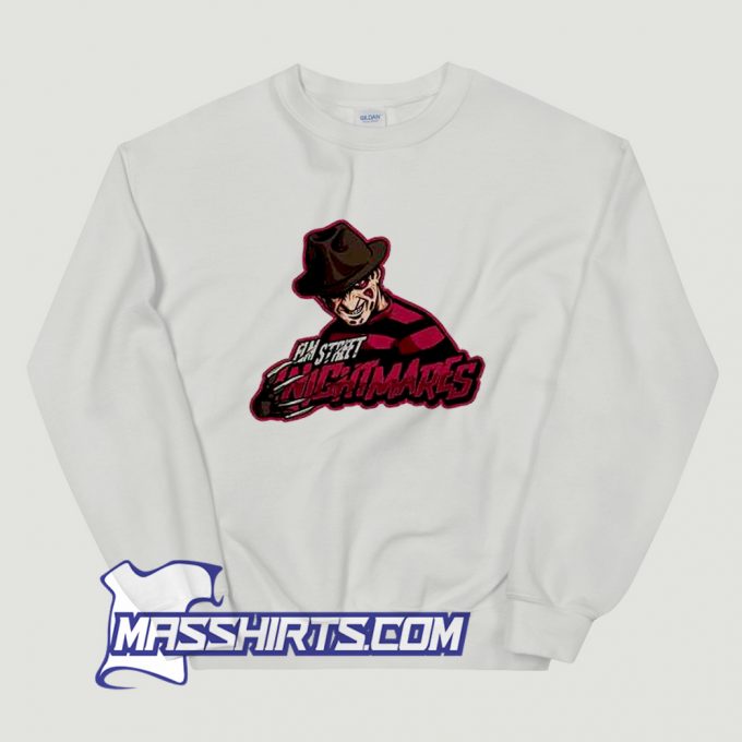 Elm Street Nightmares Sports Team Sweatshirt