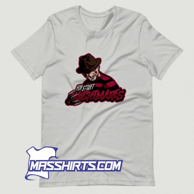 Elm Street Nightmares Sports Team T Shirt Design