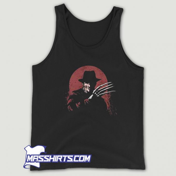 Freddy Krueger Crimson Terror Tank Top