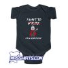 Halloween Scary Syringe Draw Blood Baby Onesie