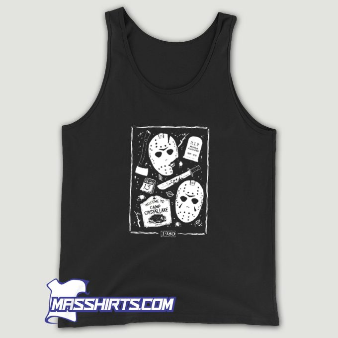 Jason Voorhees Welcome Campers Tank Top