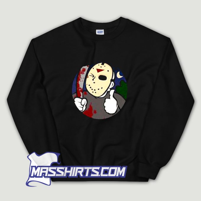 Jason Voorhees Wink Sweatshirt