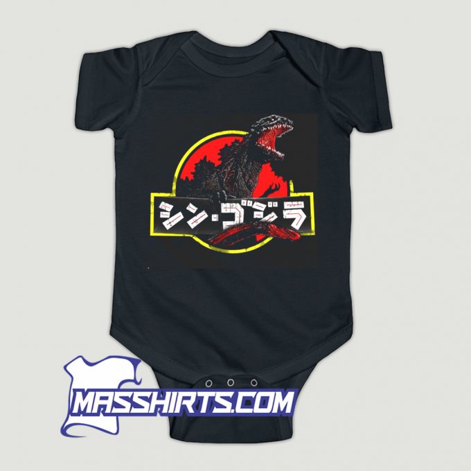 Jurassic Park Daikaiju Rebirth Baby Onesie