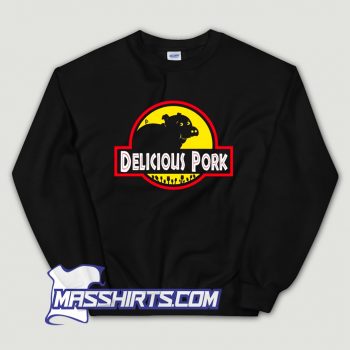 Jurassic Park Delicious Pork Sweatshirt