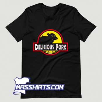 Jurassic Park Delicious Pork T Shirt Design