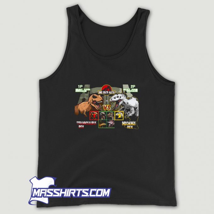 Jurassic Park Dino Death Match Tank Top