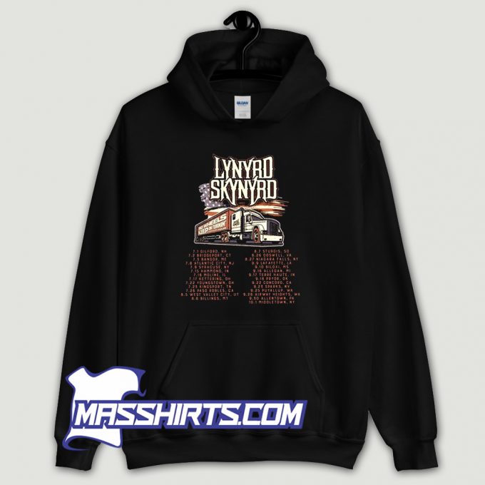 Lynyrd Skynyrd Big Wheels Keep On Turnin Hoodie Streetwear