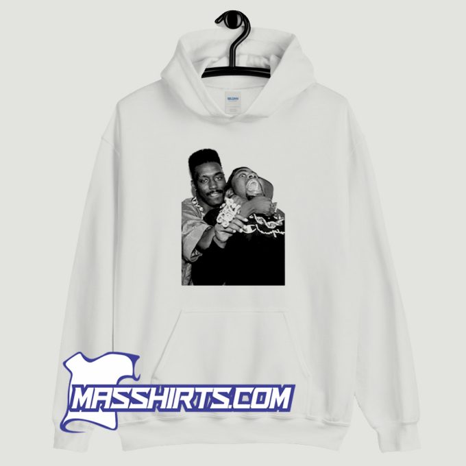 Markie Biz Black and White Hoodie Streetwear