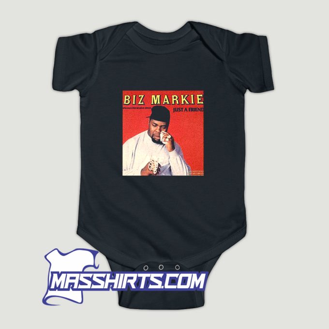 New Biz Markie Just A Friend Baby Onesie