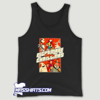 Nightmare Before Christmas Squad Tank Top On Sale