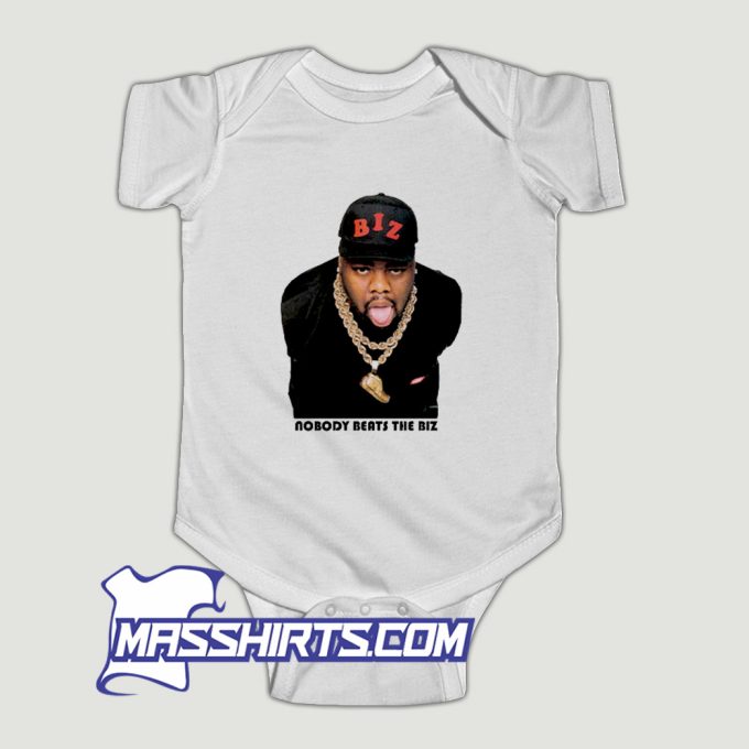 Nobody Beats The Biz Markie Baby Onesie