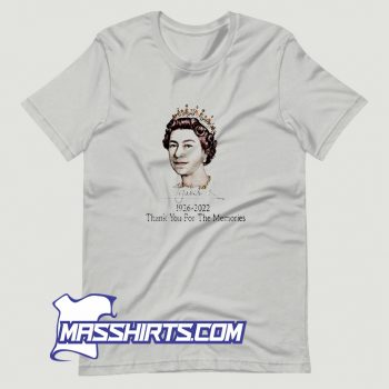 RIP Queen Elizabeth II Memories Signature T Shirt Design