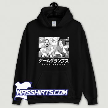 The Grump Who Wins Grayscale Hoodie Streetwear