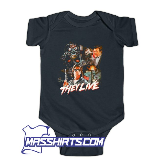 They Live Horror Movie Halloween Baby Onesie