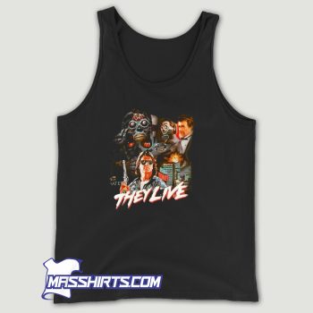They Live Horror Movie Halloween Tank Top