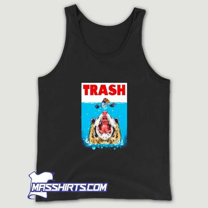 Trash Opossum Parody Trash Panda Tank Top