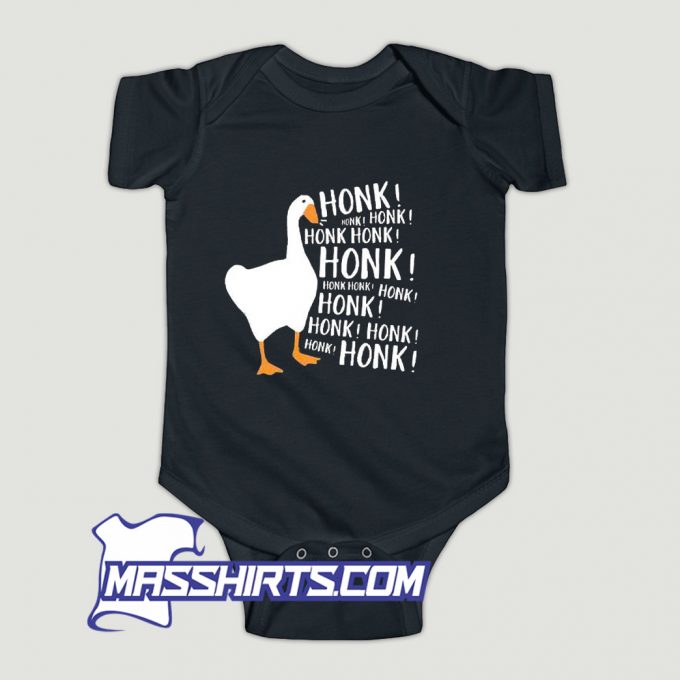 Untitled Goose Honk Baby Onesie