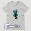 Vintage Spotted Space Kitten T Shirt Design