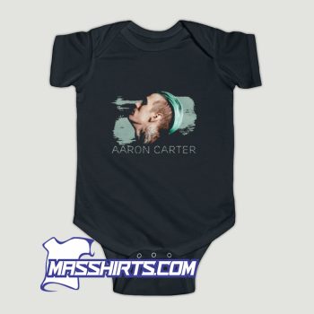 Aaron Carter Poster Baby Onesie