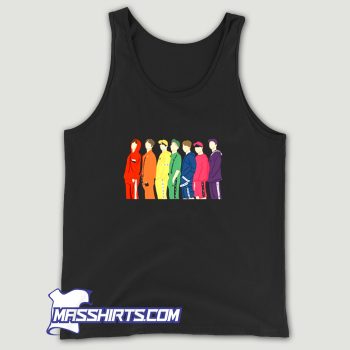 Bts Muster Rainbow Photoshoshoot Tank Top