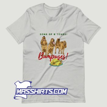 Bumpuses Bloodhounds A Christmas T Shirt Design