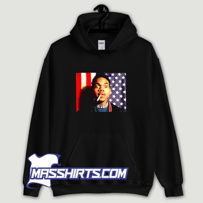 Chance The Rapper USA Flag Hoodie Streetwear