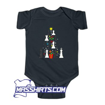 Chess Player Christmas Ornament Baby Onesie