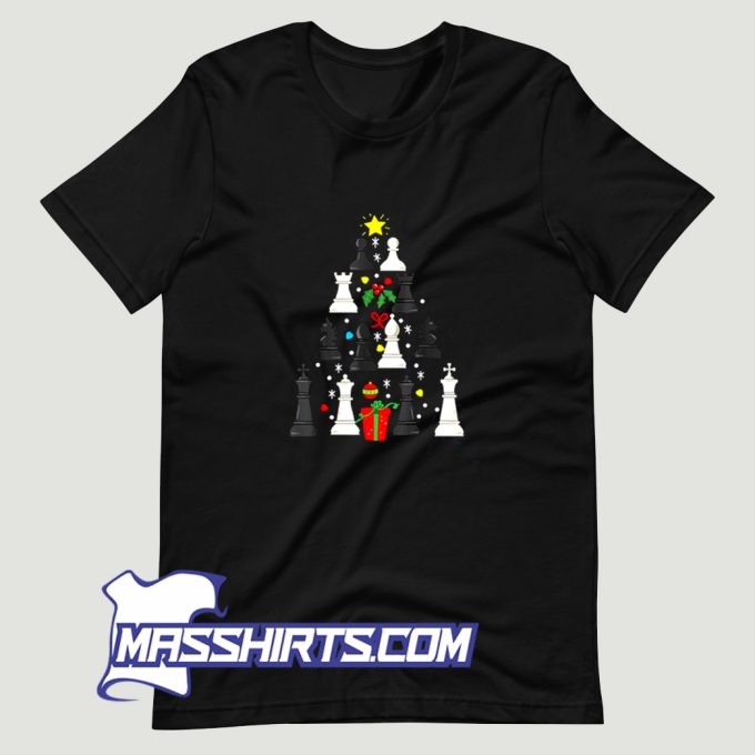 Chess Player Christmas Ornament T Shirt Design