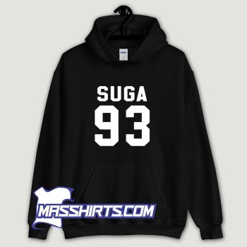 Classic Bts Suga 93 Kpop Bangtan Boys Hoodie Streetwear