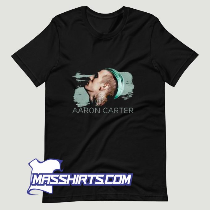 Cool Aaron Carter Poster T Shirt Design