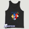 Cool Sonic The Hedgehog Character Tank Top