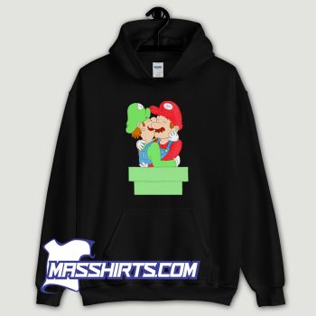Cute Mario And Luigi Kissing Hoodie Streetwear