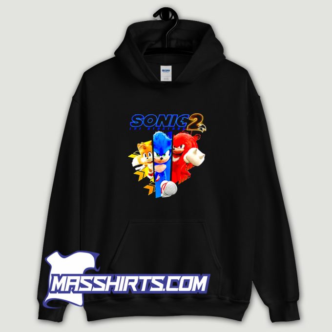 Cute Sonic The Hedgehog Character Hoodie Streetwear