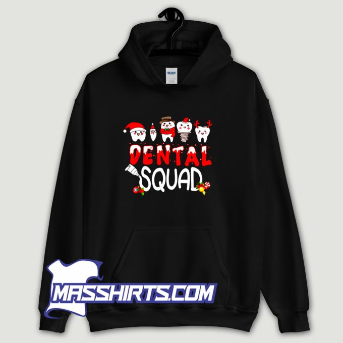 Dental Squad Tooth Christmas Hoodie Streetwear