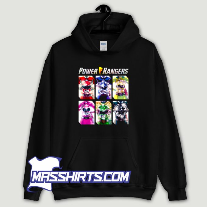 Funny Power Rangers Helmet Hold Hoodie Streetwear