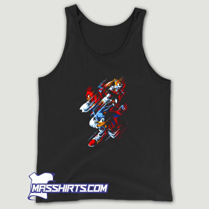 Funny Sonic The Hedgehog 2022 Tank Top