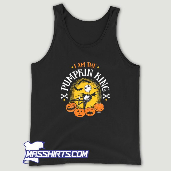 Jack Skellington I Am The Pumpkin King Tank Top