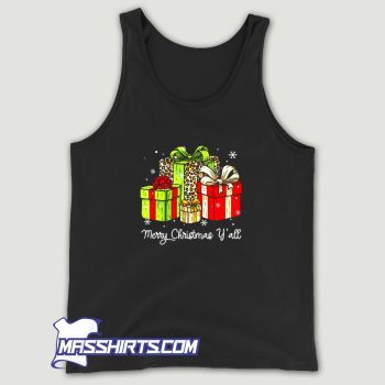 Merry Christmas Yall Xmas Tank Top On Sale