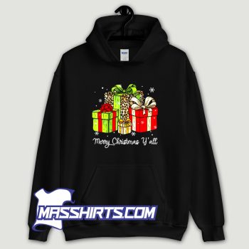 Merry Christmas Yall Xmas Vintage Hoodie Streetwear