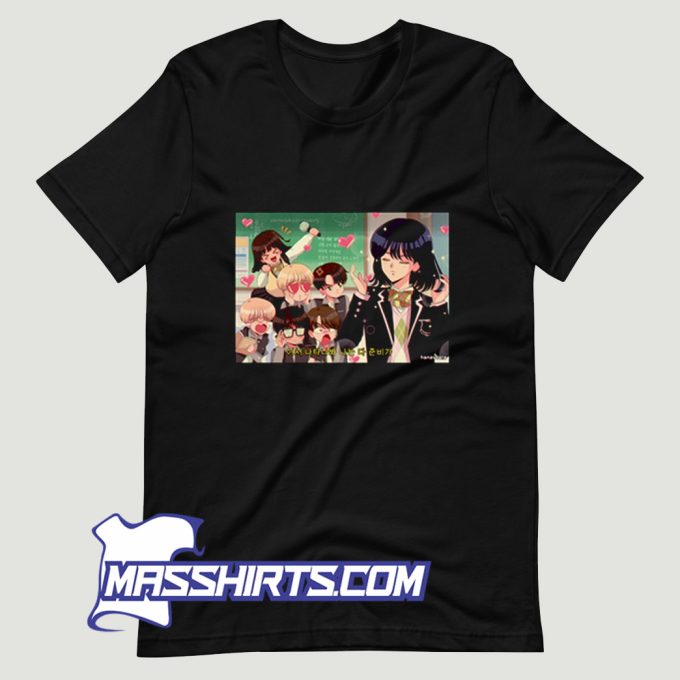 New Bts Yoonji Anime T Shirt Design