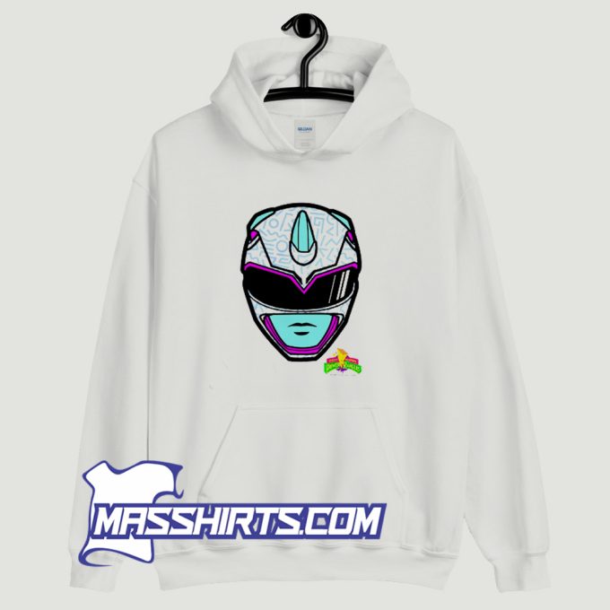 Power Rangers Blue Ranger Big Face Hoodie Streetwear