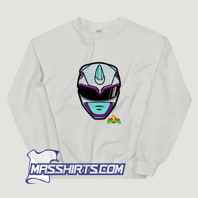 Power Rangers Blue Ranger Big Face Sweatshirt